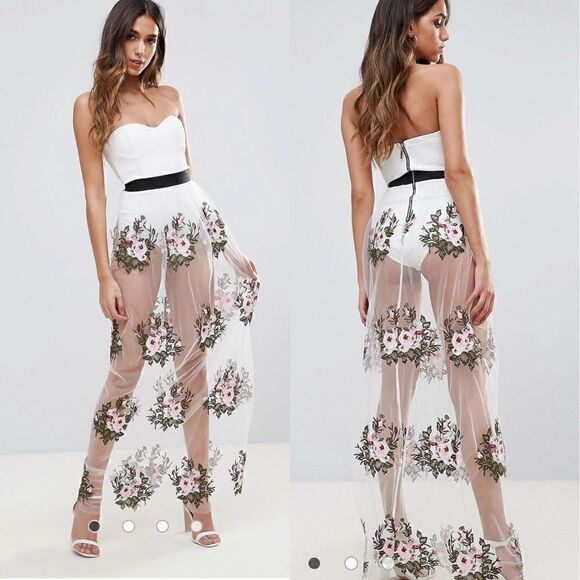 Rare London Dresses & Skirts - Rare London bodysuit dress embroidered sz large